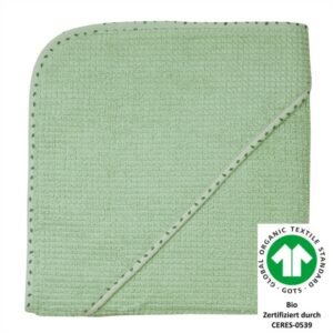 Wörner Kapuzenhandtuch - Biobaumwolle